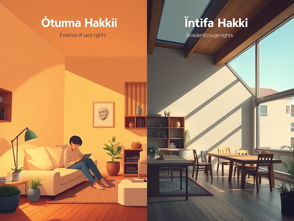 Konut Güvencesi: Oturma Hakkı – İntifa Hakkı İle Arasındaki Kritik Farklar