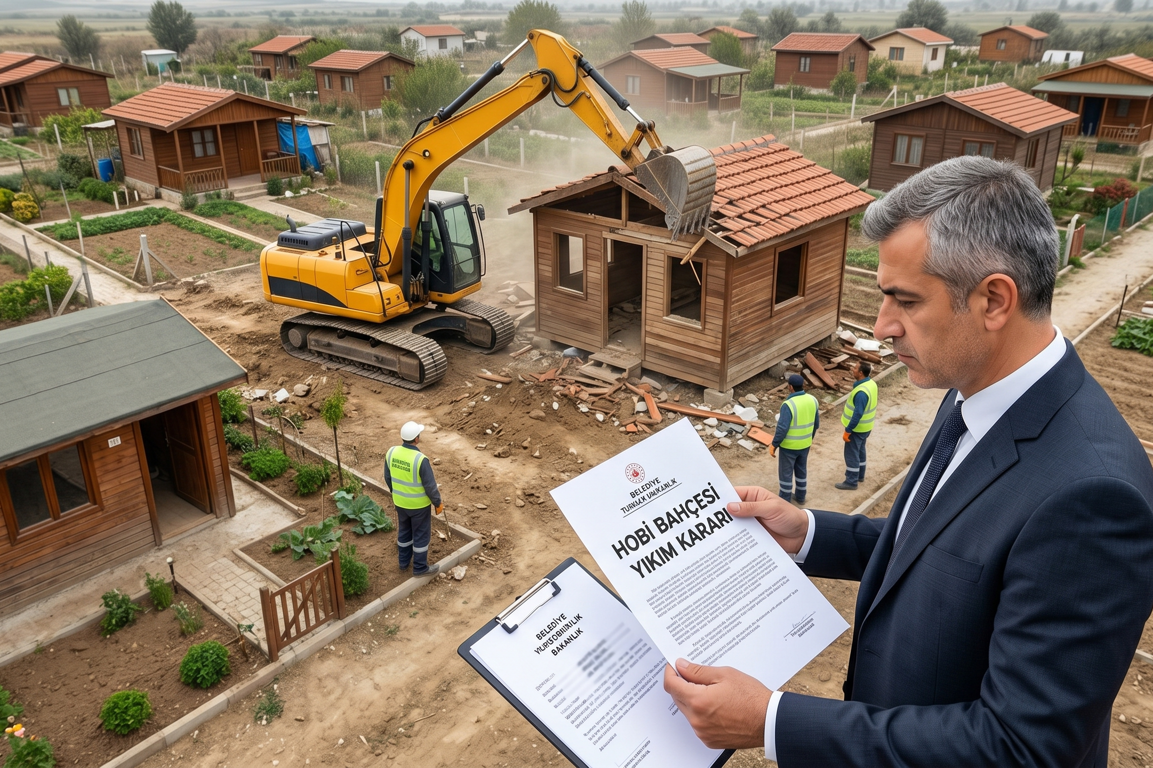 Hobi Bahçesi Yıkım Kararı ve Tarım Arazilerinde Yıkım Süreci
