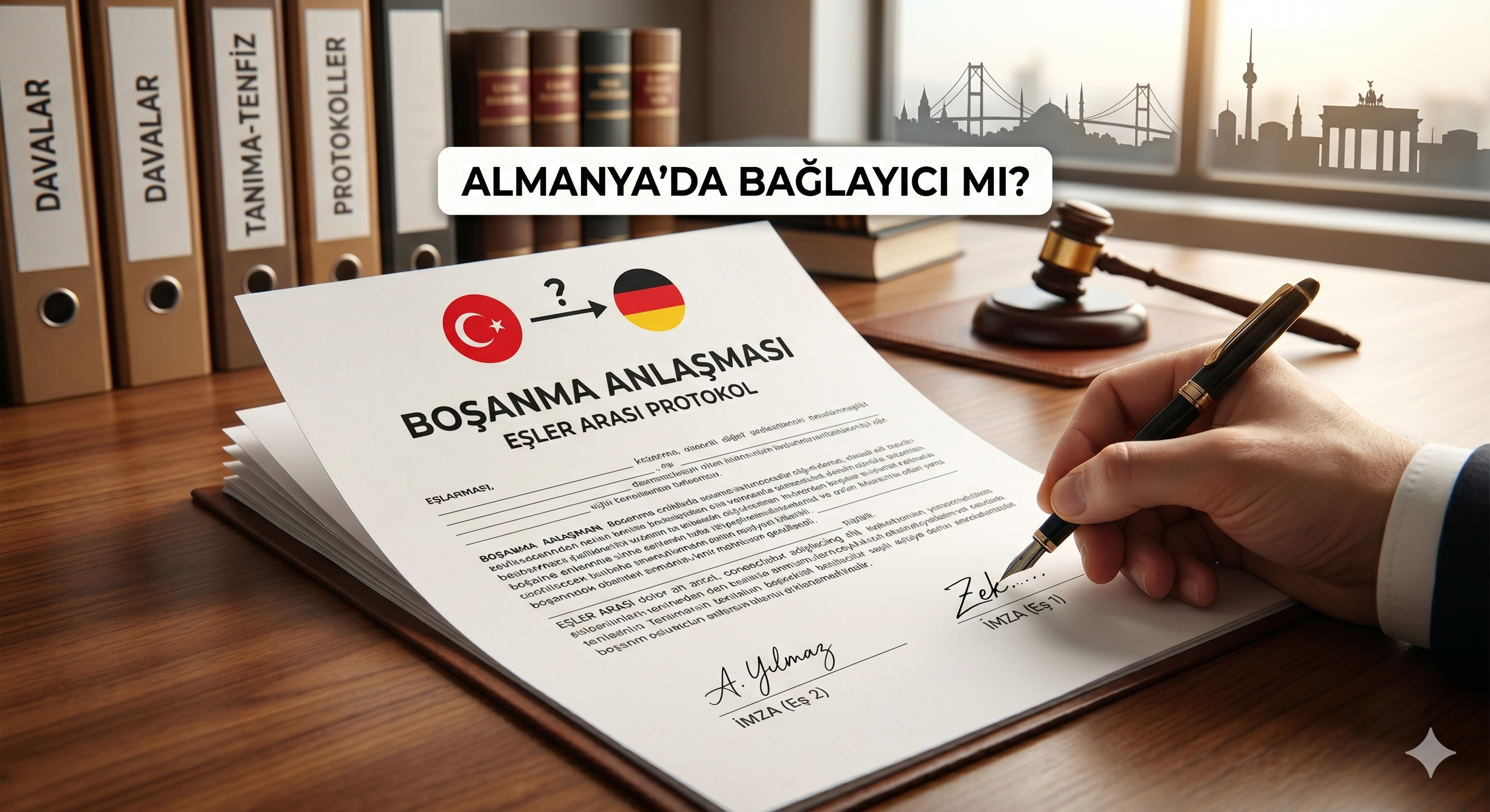 Türkiye Boşanma Anlaşması Almanya’da Geçerli Mi?(Avrupa’da)