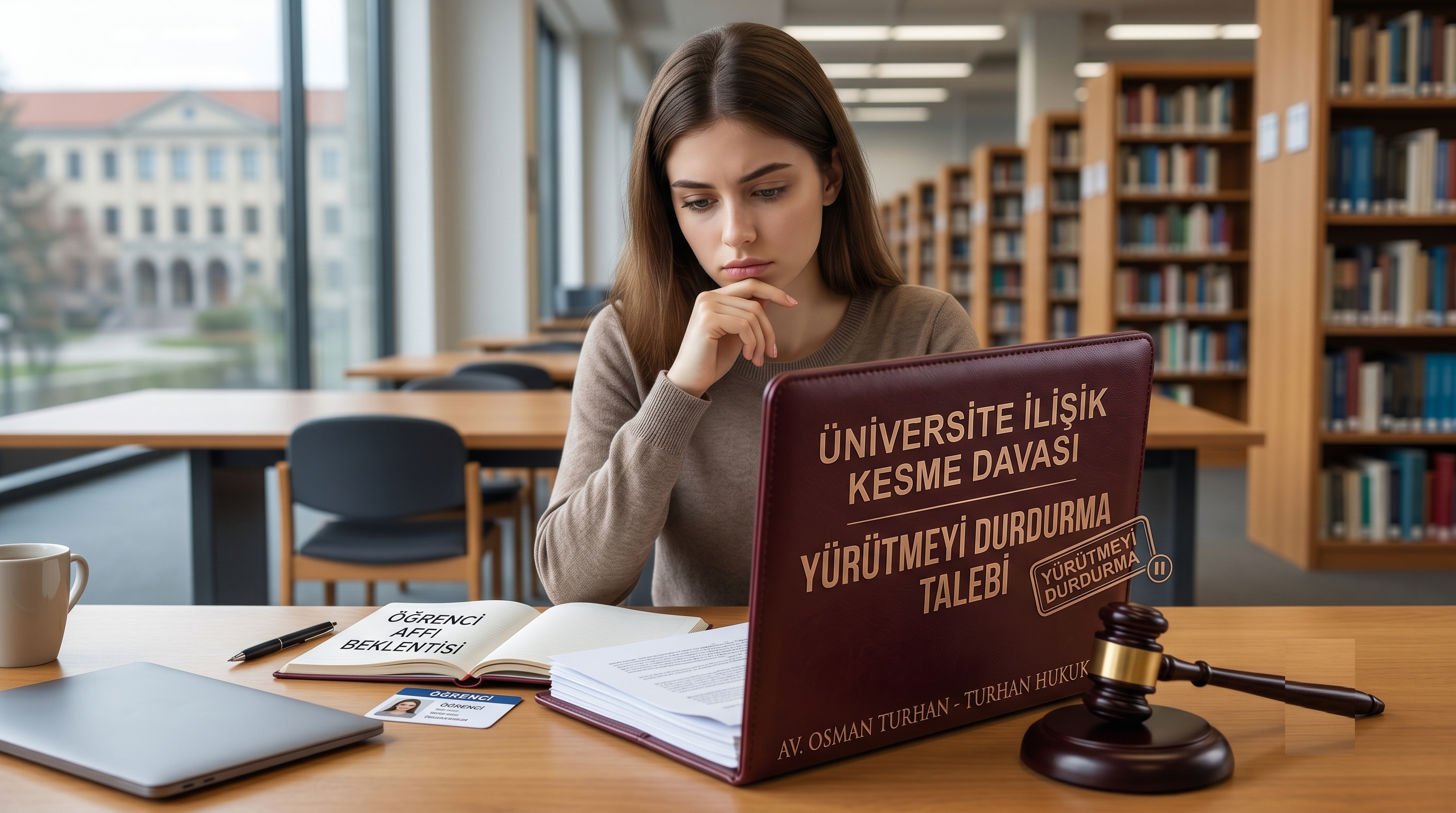 Üniversite ilişik kesme davası ve öğrenci affı hukuki süreçlerini araştıran öğrenci ve idari dava dosyası